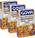 Goya Rice and Pinto Beans  8 oz Pack of 3